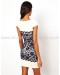 Lace Overlay Bodycon Dress
